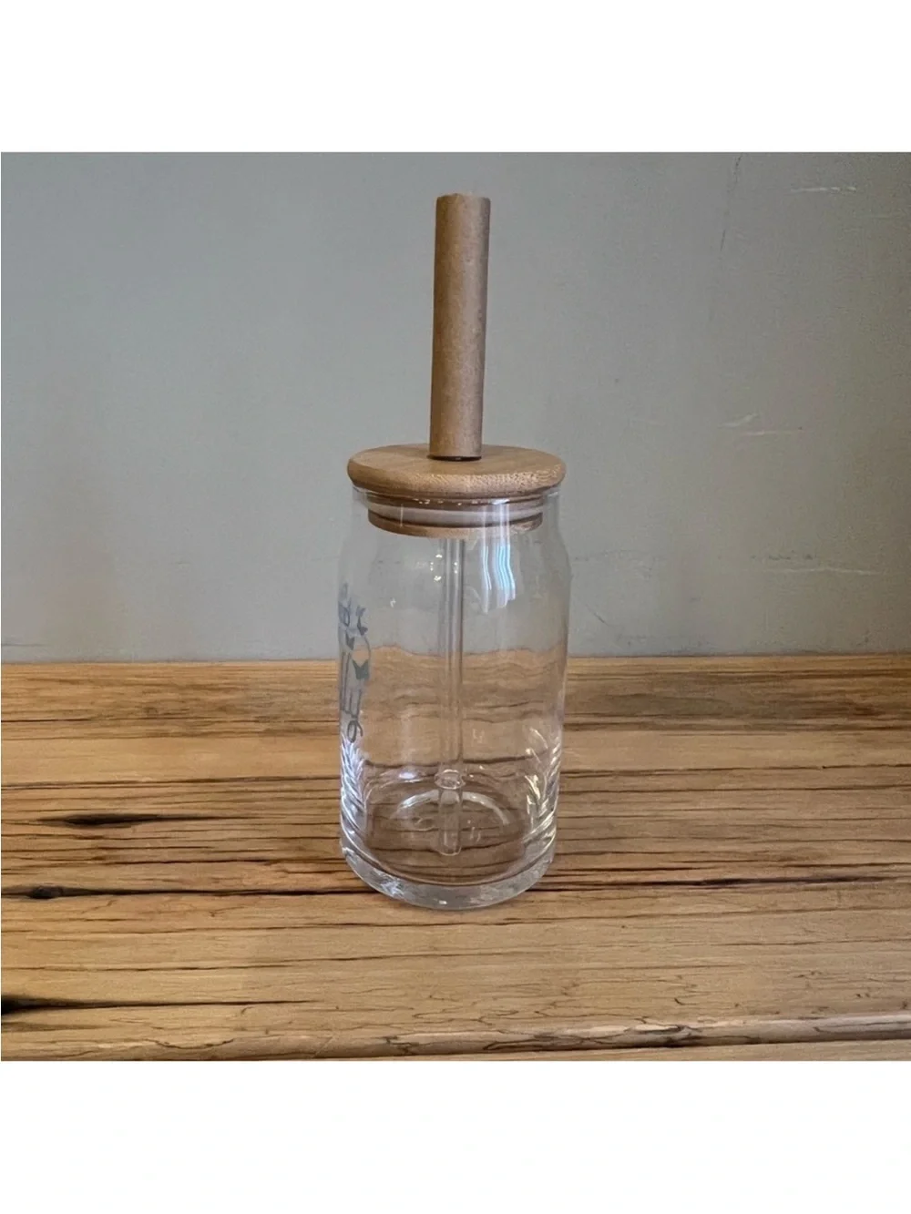 Dolly ‘Raised On Dolly' 16oz Glass Tumbler With Lid And Straw